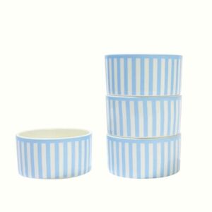 Sicily Stripe Set of 4 Dip Bowls